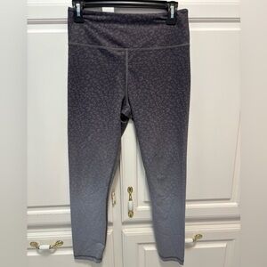 ZYIA Active Ombre Leopard Light N Tight Leggings High Rise Women’s Size 8/10